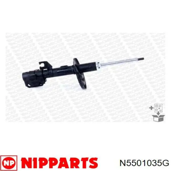 Do koszyka N5501035G Nipparts Amortyzator przedni lewy