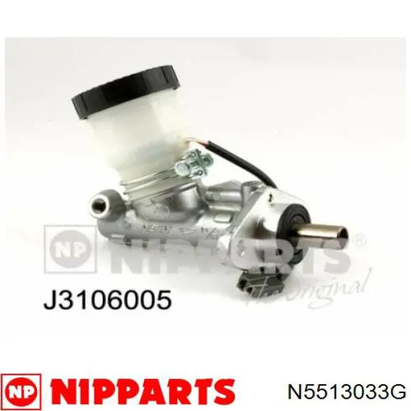 Do koszyka N5513033G Nipparts Amortyzator przedni prawy