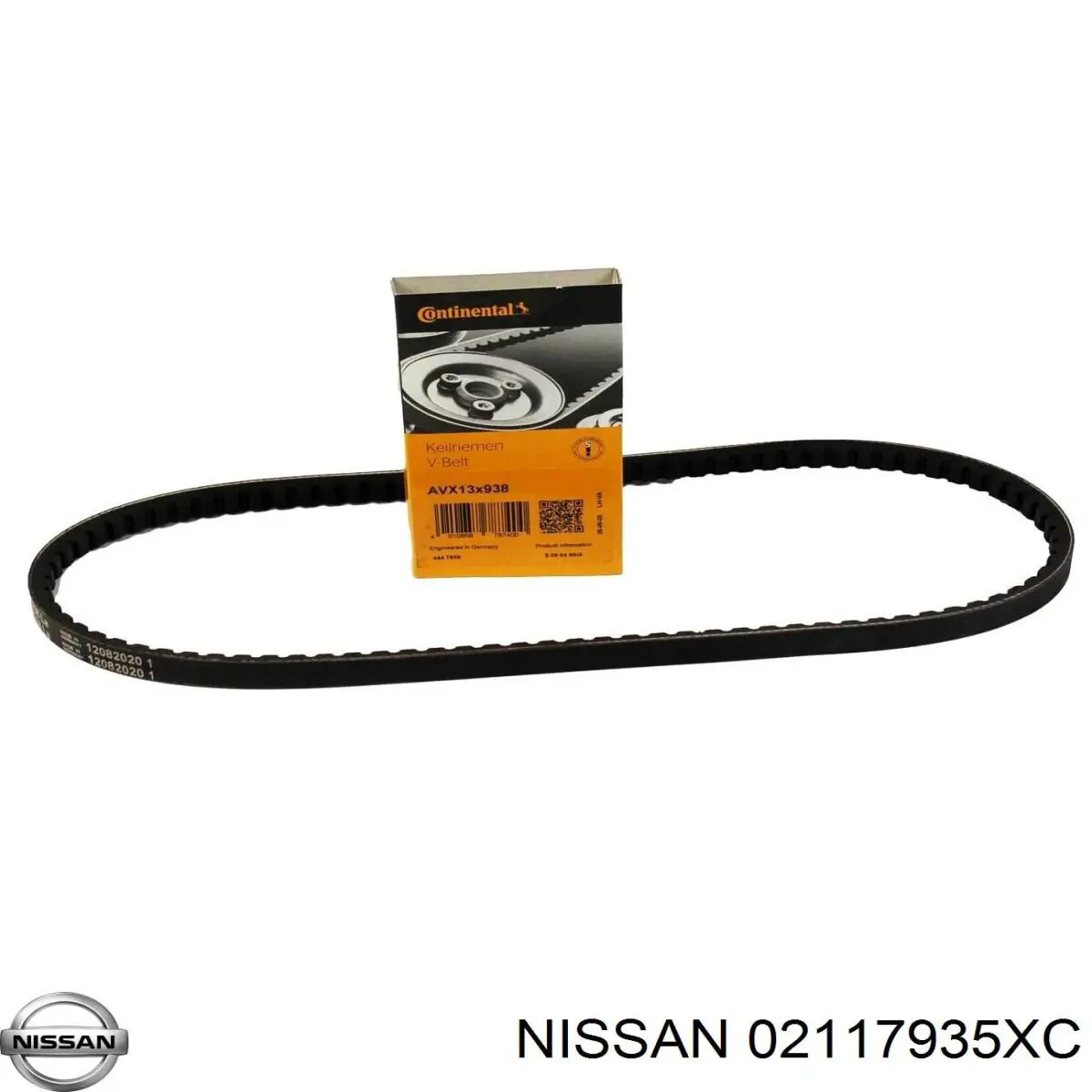 Pas napędowy mechanizmów Nissan/Infiniti 02117935X3 cena, od 25,01 USD
