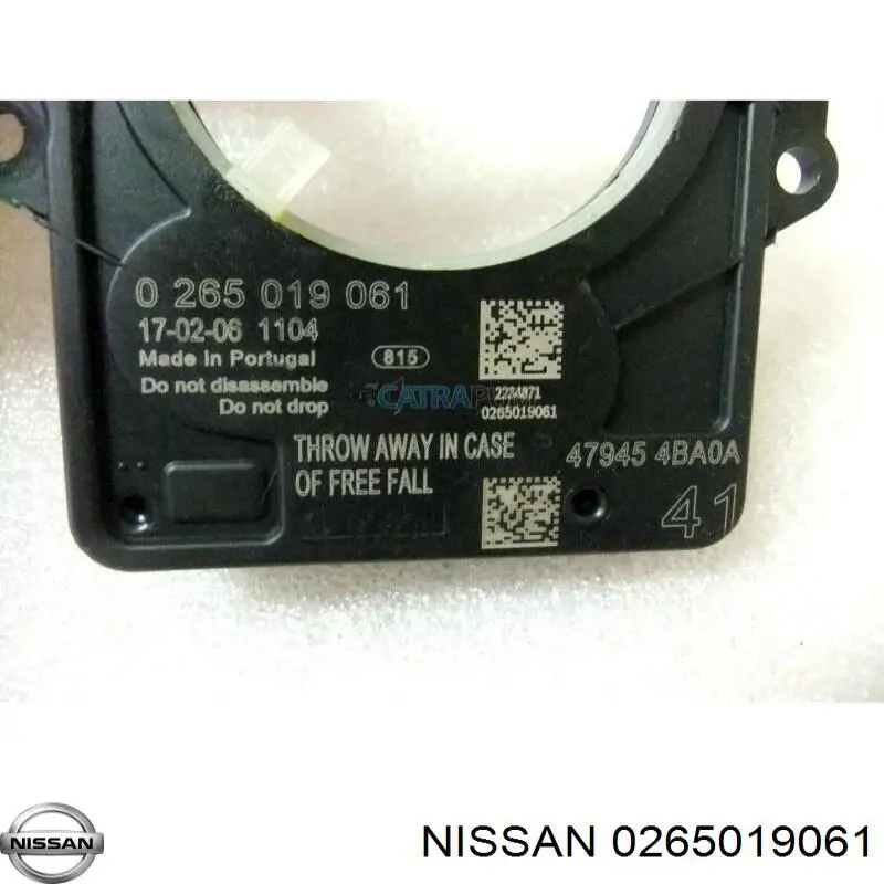 Czujnik kąta skrętu kierownicy do Nissan Qashqai II J11