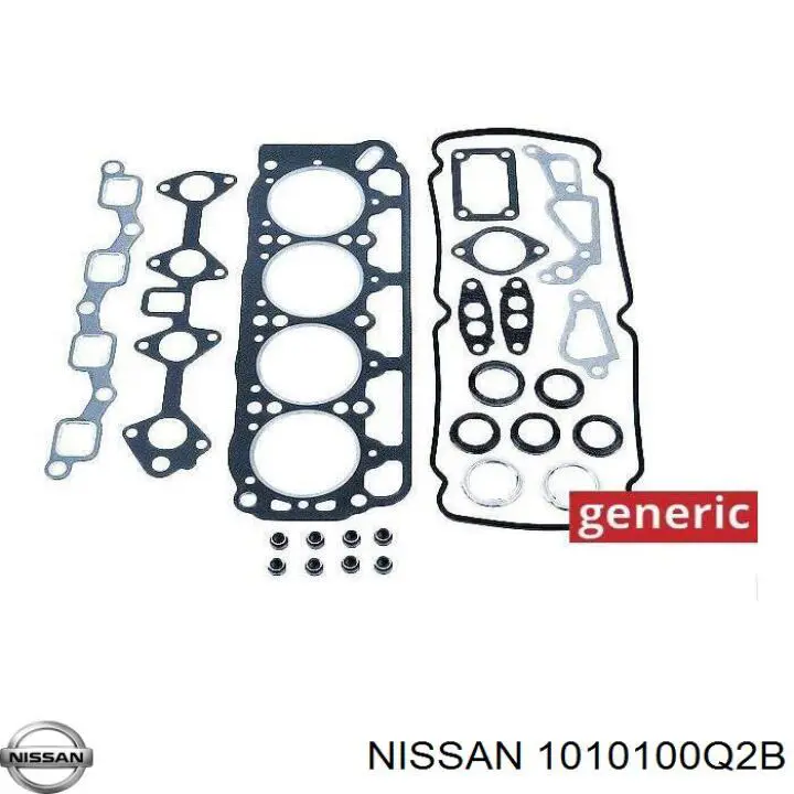 1010100Q2B Nissan zestaw uszczelek silnika górny