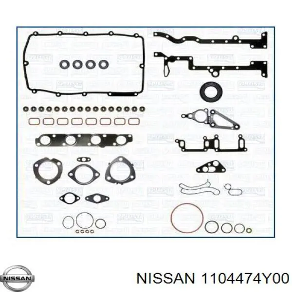 Uszczelka głowicy cylindrów Nissan/Infiniti 1104474Y00 cena, od 16,19 USD