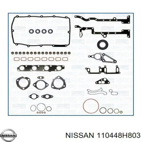 Uszczelka głowicy cylindrów Nissan/Infiniti 110448H803 cena, od 49,71 USD