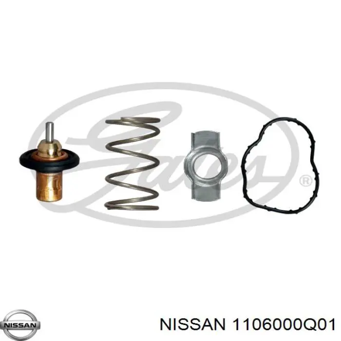 Obudowa termostatu Nissan/Infiniti 1106000Q01 cena, od 44,94 USD