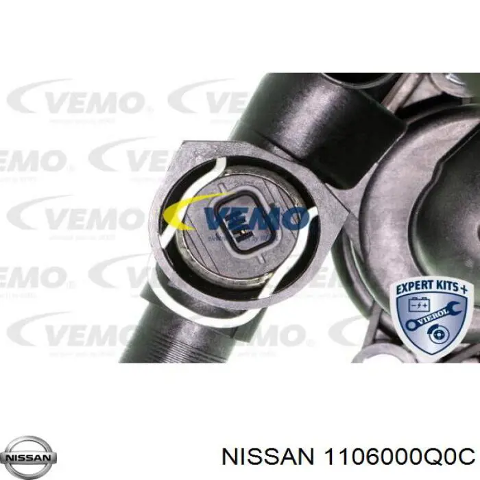Obudowa termostatu Nissan/Infiniti 1106000Q0C cena, od 14,52 USD