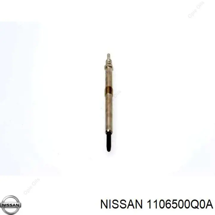 Świeca żarowa 1106500Q0A Nissan/Infiniti