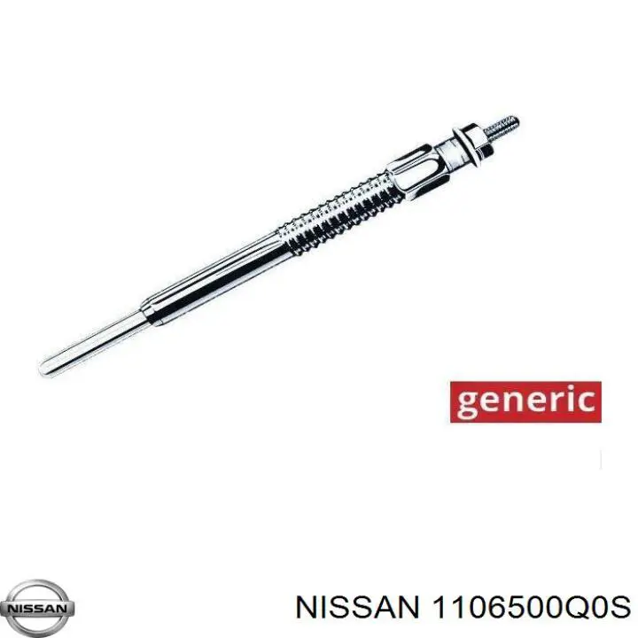 1106500Q0S Nissan/Infiniti Świeca żarowa