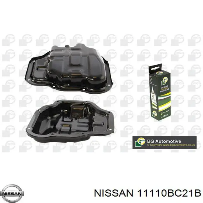 11110BC21B Nissan/Infiniti Miska olejowa silnika