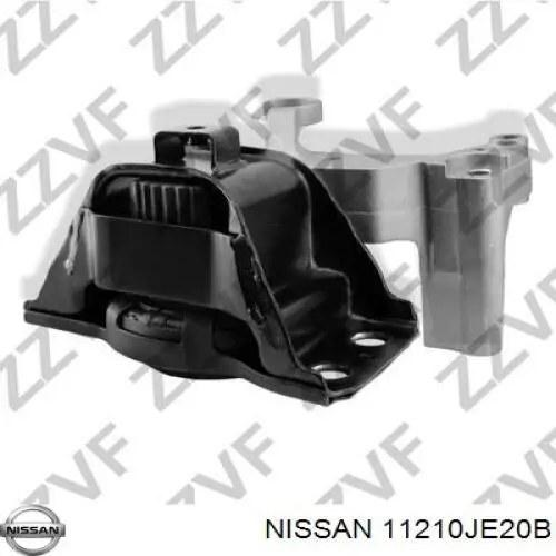 Do koszyka 11210JE20B Nissan/Infiniti Poduszka (podpora) silnika prawa