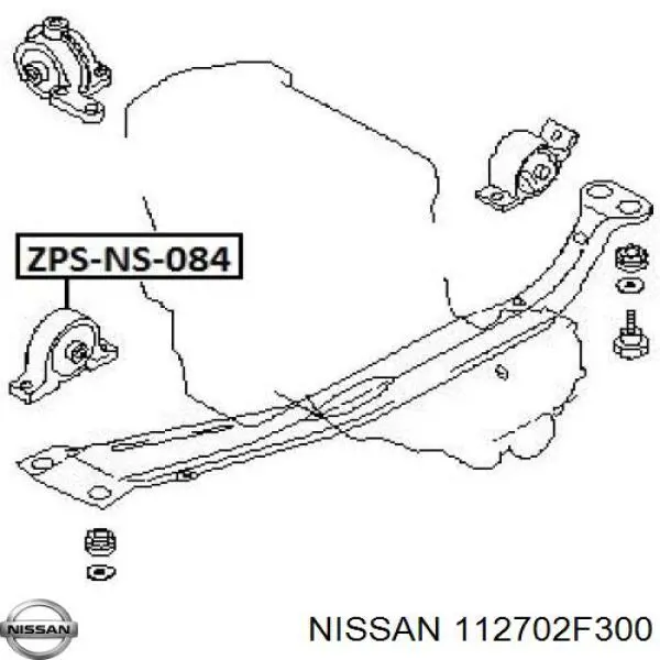 112702F300 Nissan/Infiniti Poduszka (podpora) silnika przednia