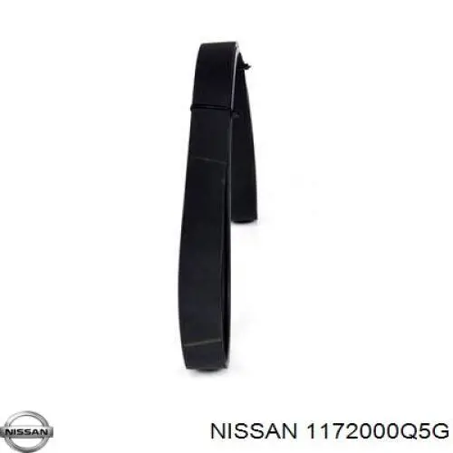 Pas napędowy mechanizmów Nissan/Infiniti 1172000Q5G cena, od 21,44 USD