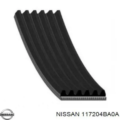 Do koszyka 117204BA0A Nissan/Infiniti Pas napędowy mechanizmów