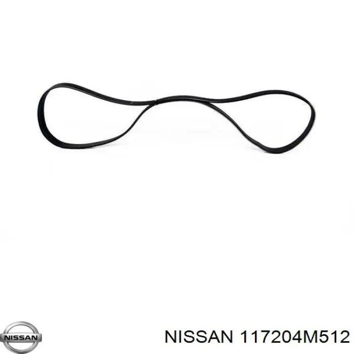 Pas napędowy mechanizmów Nissan/Infiniti 117204M512 cena, od 11,43 USD
