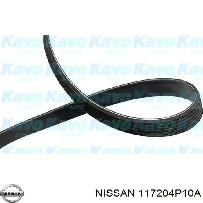 Pas napędowy mechanizmów Nissan/Infiniti 117204P10A cena, od 17,64 USD