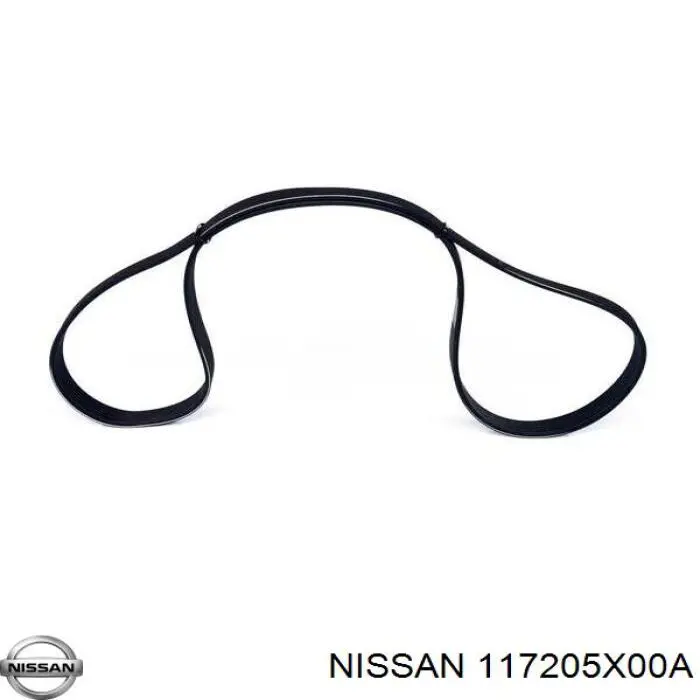 Pas napędowy mechanizmów Nissan/Infiniti 117205X00A cena, od 20,05 USD