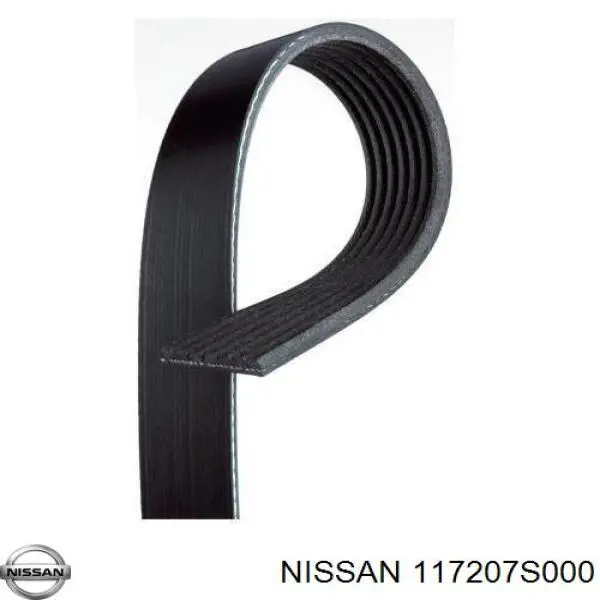 Do koszyka 117207S000 Nissan/Infiniti Pas napędowy mechanizmów