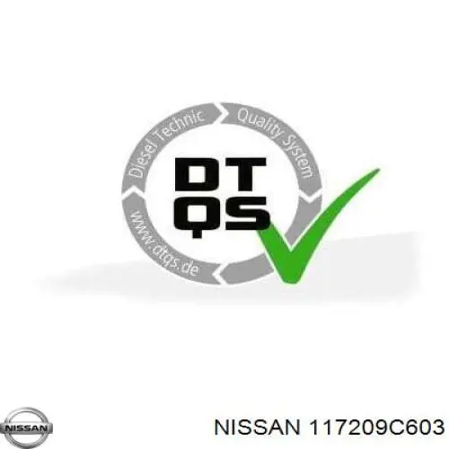 Do koszyka 117209C603 Nissan/Infiniti Pas napędowy mechanizmów