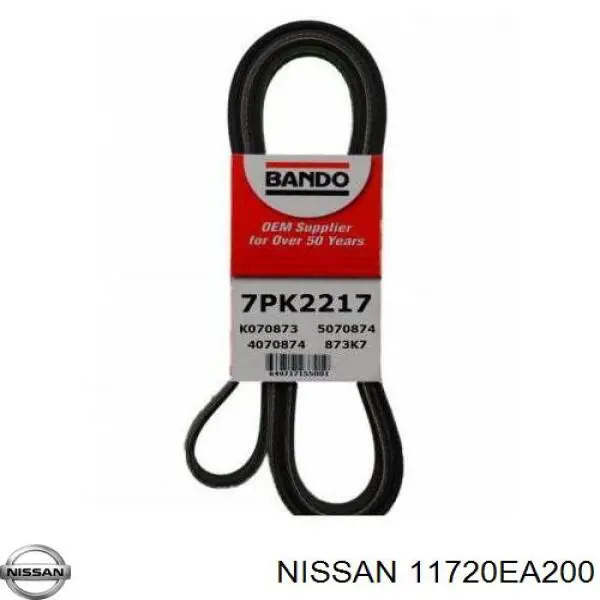 Do koszyka 11720EA200 Nissan/Infiniti Pas napędowy mechanizmów