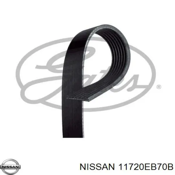 Do koszyka 11720EB70A Nissan/Infiniti Pas napędowy mechanizmów