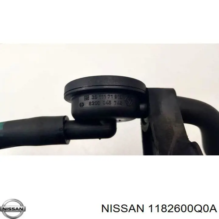 Do koszyka 1182600Q0A Nissan/Infiniti Zawór PCV odpowietrzający silnik