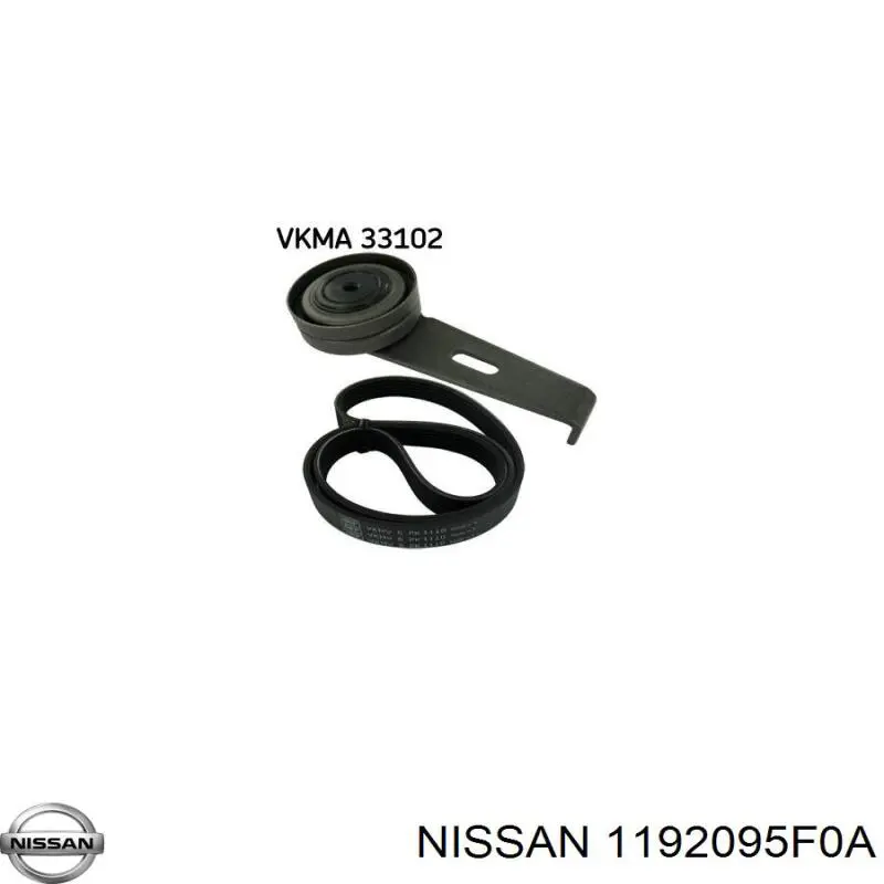 Pas napędowy mechanizmów Nissan/Infiniti 1192095F0A cena, od 13,24 USD