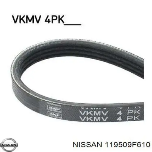 Pas napędowy mechanizmów Nissan/Infiniti 119509F610 cena, od 8,33 USD