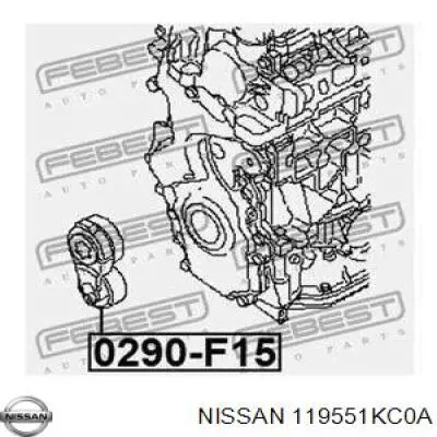 119551KC0A Nissan/Infiniti Napinacz paska napędowego