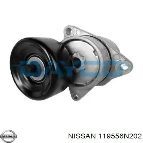 Do koszyka 119556N202 Nissan/Infiniti Napinacz paska napędowego