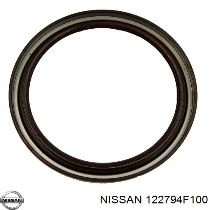 Do koszyka 122794F100 Nissan/Infiniti Uszczelniacz wału korbowego silnika tylny