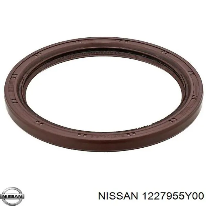 Do koszyka 1227955Y00 Nissan/Infiniti Uszczelniacz wału korbowego silnika tylny