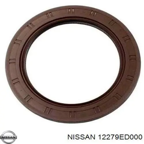 12279ED000 Nissan/Infiniti Uszczelniacz wału korbowego silnika tylny