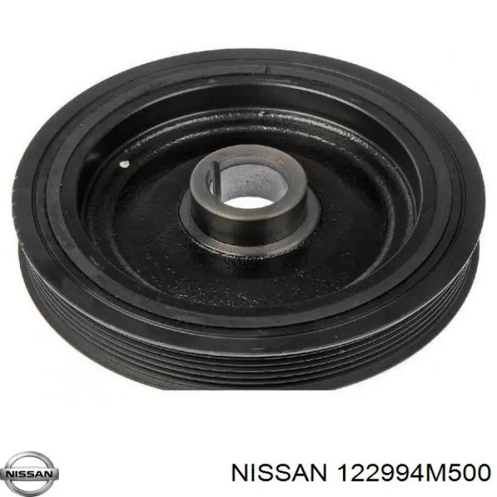 122994M500 Nissan/Infiniti Koło pasowe wału korbowego