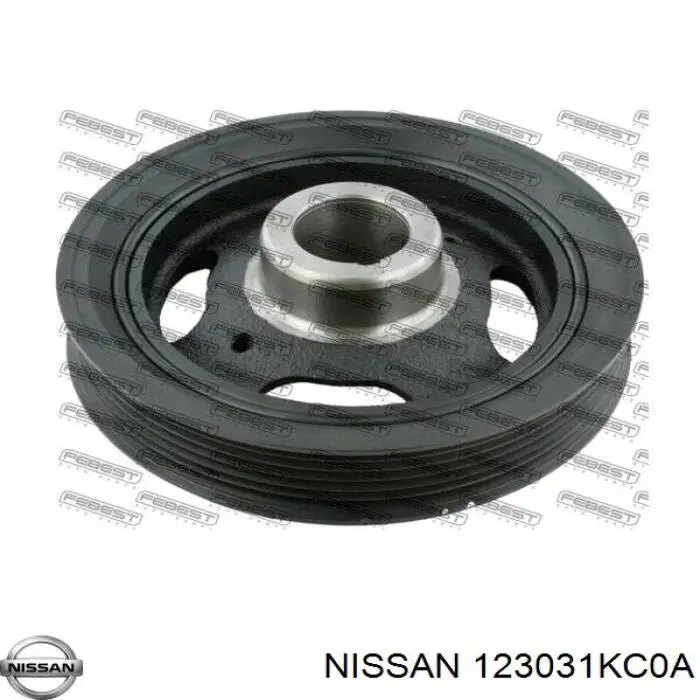 123031KC0A Nissan/Infiniti Koło pasowe wału korbowego