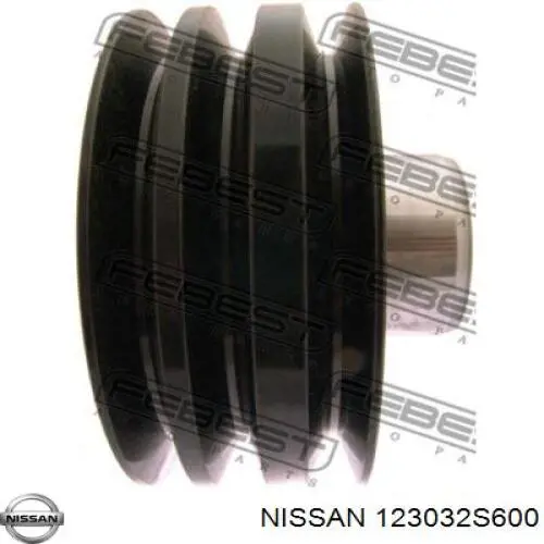Do koszyka 123032S600 Nissan/Infiniti Koło pasowe wału korbowego