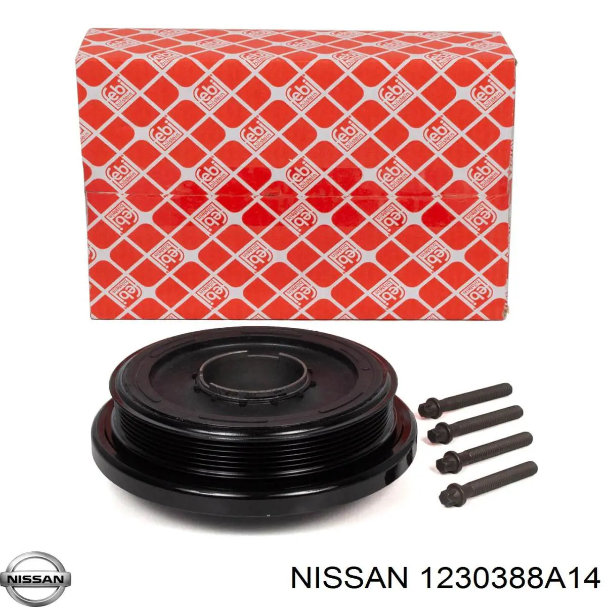 Koło pasowe wału korbowego Nissan/Infiniti 1230388A12 cena, od 51,17 USD