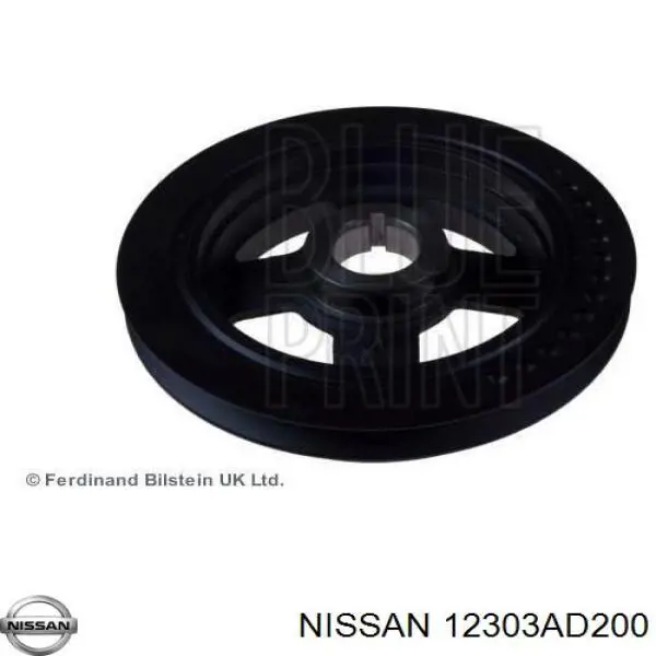 Koło pasowe wału korbowego Japan Parts PU116 cena, od 87,84 USD