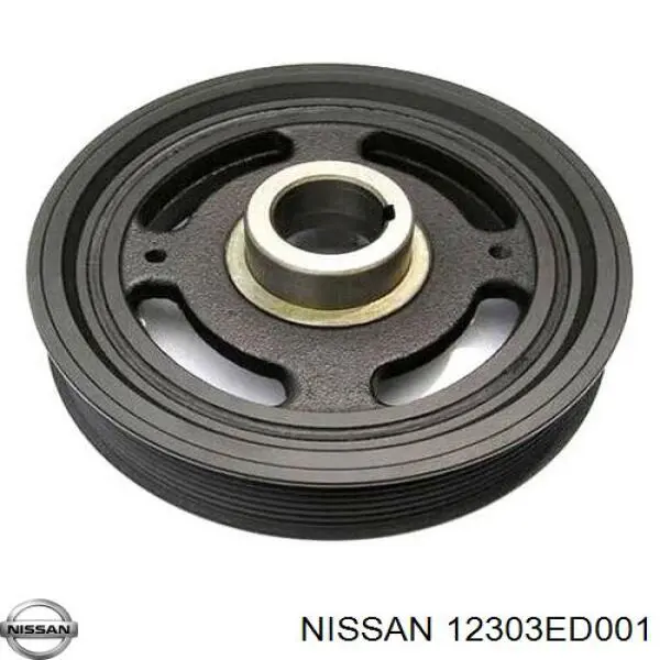 Do koszyka 12303ED001 Nissan/Infiniti Koło pasowe wału korbowego