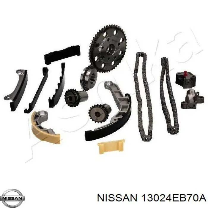 13024EB70A Nissan/Infiniti Koło zębatewalcowe wałka rozrządu silnika