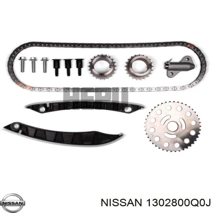 Łańcuch rozrządu górny, zestaw Nissan/Infiniti 1302800Q0J cena, od 173,92 USD