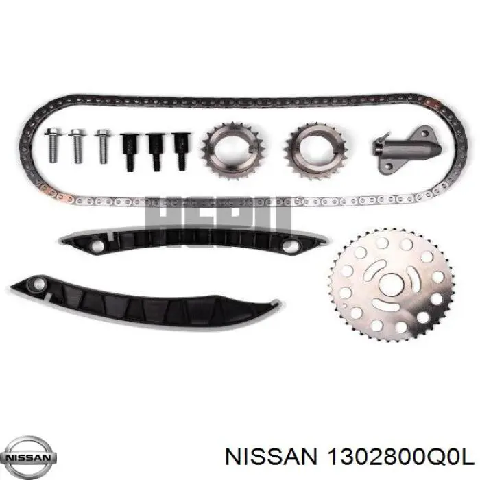 1302800Q0L Nissan/Infiniti Łańcuch rozrządu, zestaw