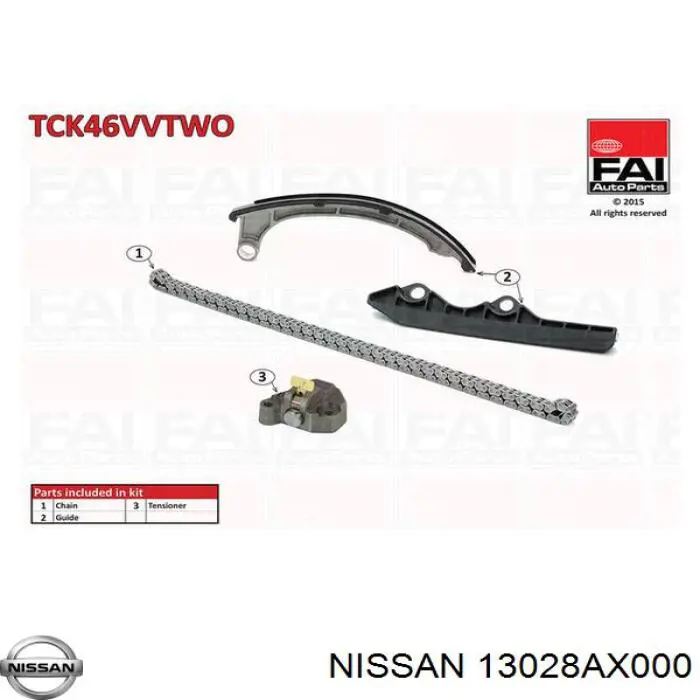13028AX000 Nissan/Infiniti Łańcuch rozrządu