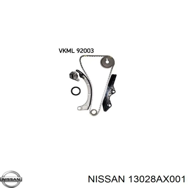 Łańcuch rozrządu Nissan/Infiniti 13028AX001 cena, od 82,85 USD