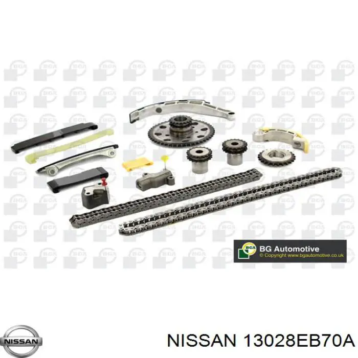 13028EB70A Nissan/Infiniti Łańcuch rozrządu lewy