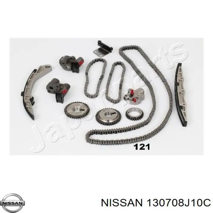 Napinacz łańcucha rozrządu prawy Nissan/Infiniti 130708J102 cena, od 52,11 USD