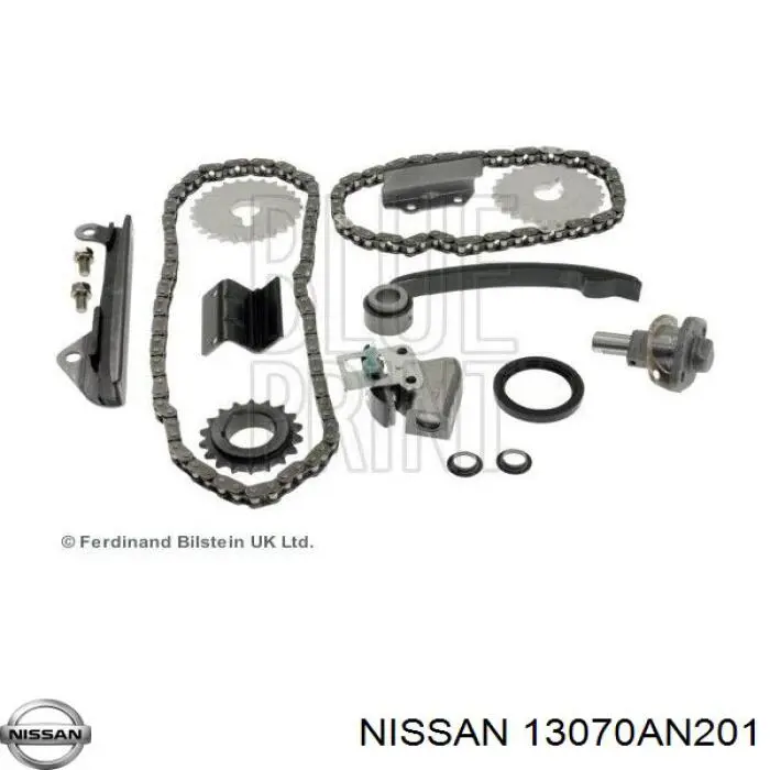 Do koszyka 13070AN201 Nissan/Infiniti Napinacz łańcucha wałków rozrządu