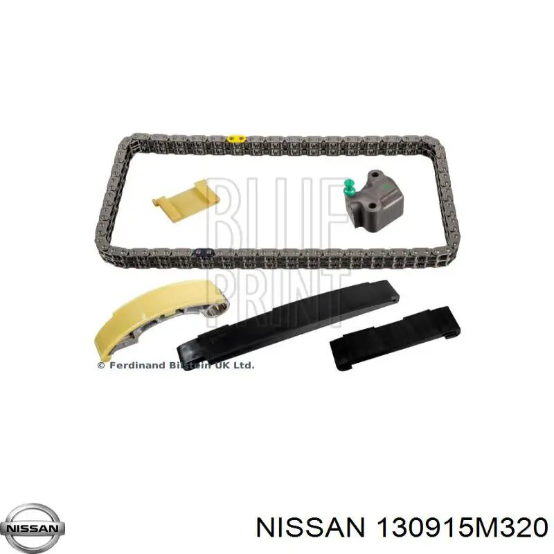 130915M320 Nissan/Infiniti Tłumik drgań łańcucha rozrządu dolny