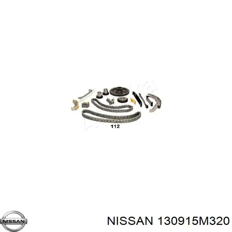 Tłumik drgań łańcucha rozrządu dolny Nissan/Infiniti 130915M320 cena, od 24,05 USD