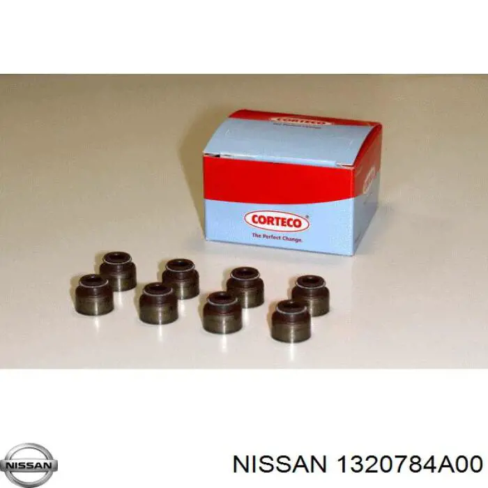 Do koszyka 1320784A00 Nissan/Infiniti Uszczelniacz zaworu dolotowego/wylotowego
