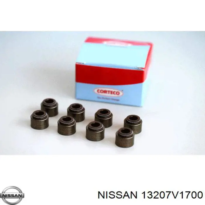 Do koszyka 13207V1700 Nissan/Infiniti Uszczelniacz zaworu dolotowego/wylotowego