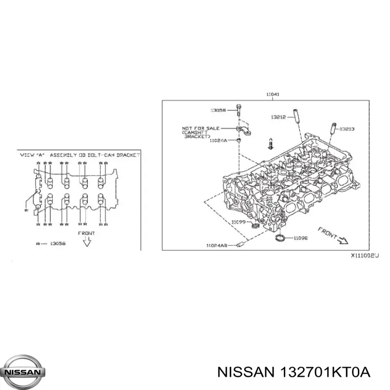 Uszczelka pokrywy zaworowej silnika Nissan/Infiniti 132701KT0A cena, od 17,51 USD